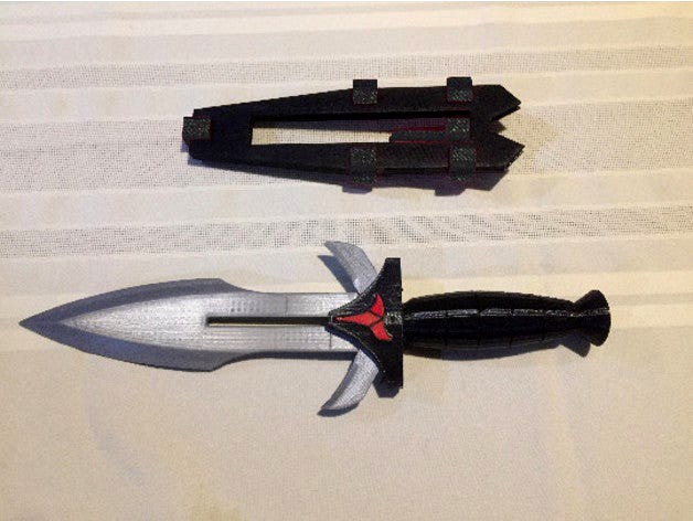 Klingon Dk-Tang Knife by bamakojeff