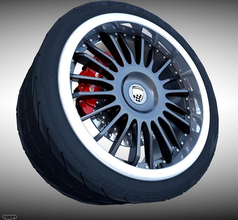 Lumma Racing Wheel3d model