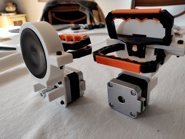 Nema 17 Stepper Motor Suction Cup Mount for Polargraph by 8bitcharlie