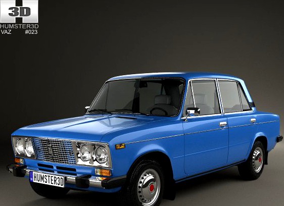 VAZ Lada 2106 19763d model