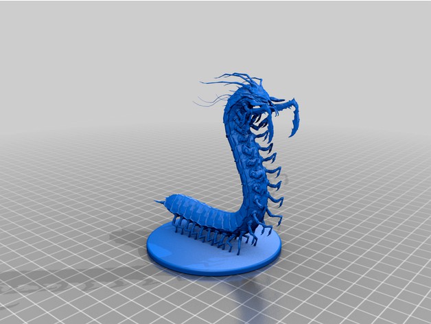 Giant Centipede (Witcher 3) by Daniels_Destined_Designs