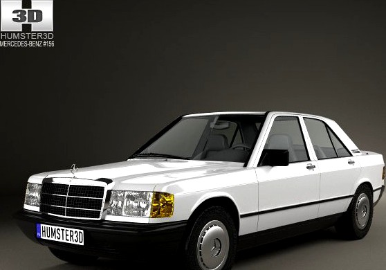 Mercedes-Benz 190 (W201) 19823d model