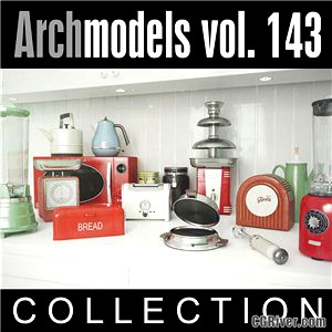 Archmodels vol. 143 (Evermotion 3D Models) - Kitchen Appliances