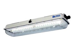 30W Flameproof LED Pole Mount Linear Fixture - 100-250V AC - 3700 Lumens - ATEX/IECEx Rated