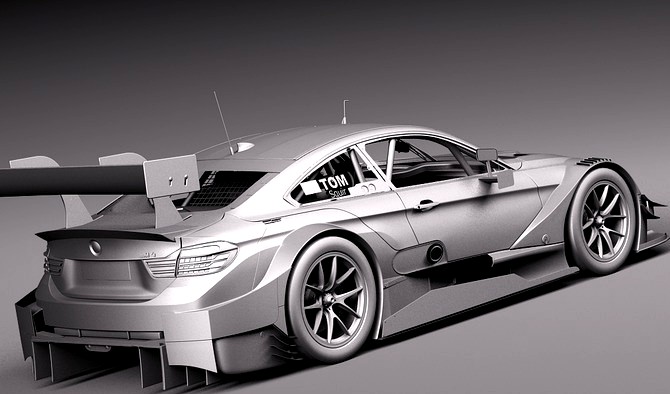 BMW M4 DTM 2015 Race Car