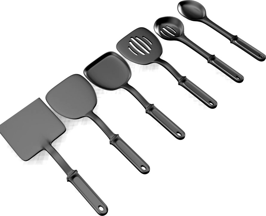 kitchen utensils3d model