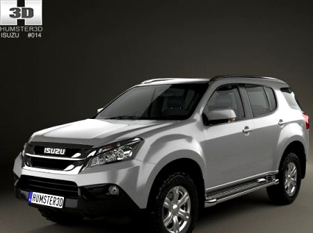 Isuzu MU-X 2013 3D Model