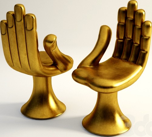 Hand Chair Sculpture