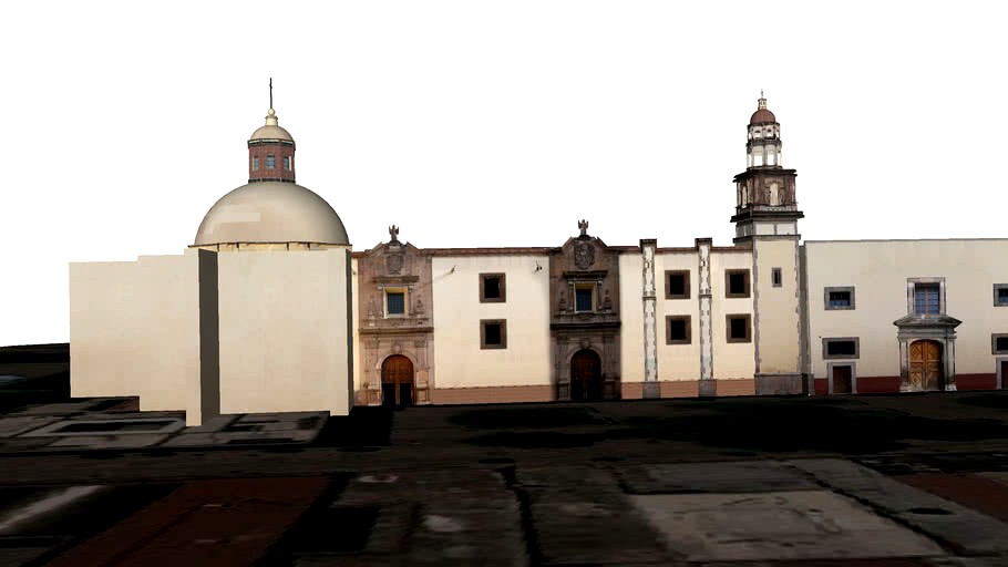 165373 Templo de Santa Clara, Querétaro