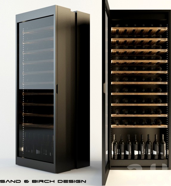 sand birch HT LUX winecellar