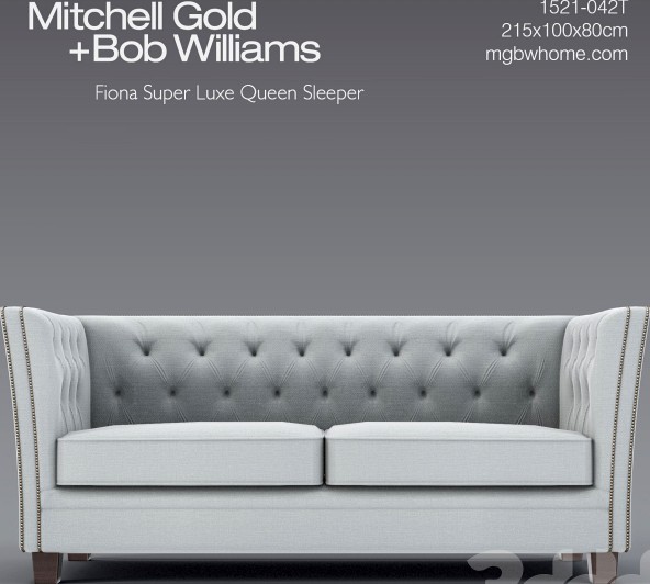 Mitchell Gold &amp; Bob Wolliams Fiona Super Luxe Queen Sleeper