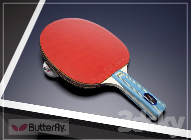Butterfly table tennis racket