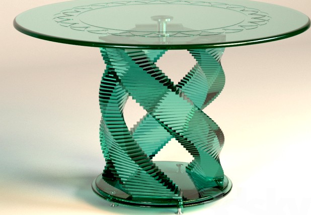 Glass table