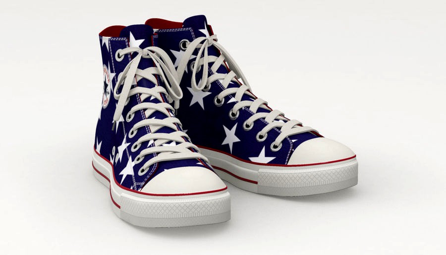 Converse All Star Sneakers ( USA Flag )