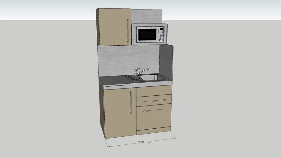 Elfin Kitchenette / Compact office kitchen / tea station / tea point