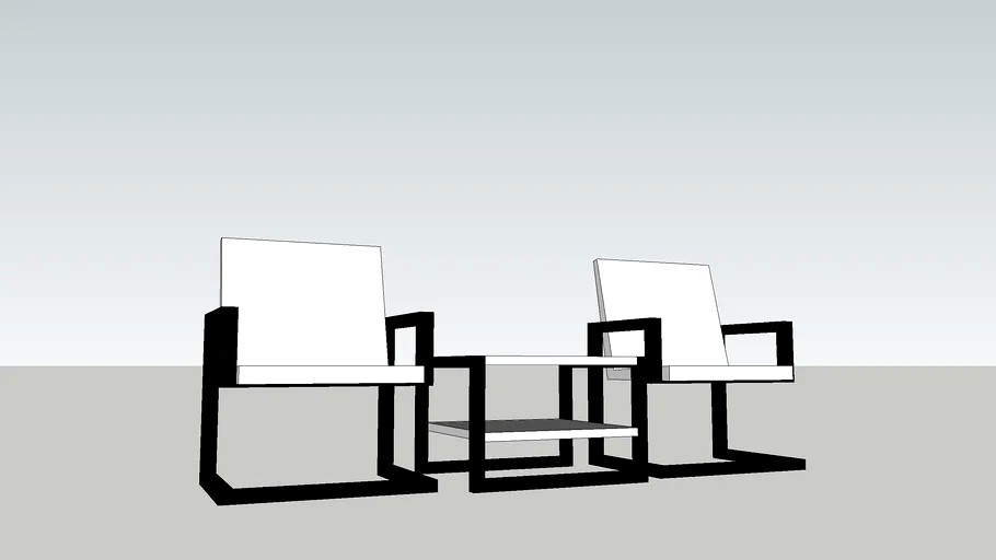 Modern Chair Set 1