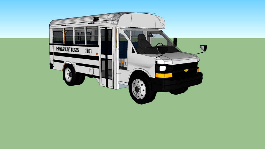 2003 Thomas Built Minotour (MFSAB) bus (Chevrolet 14-pass)
