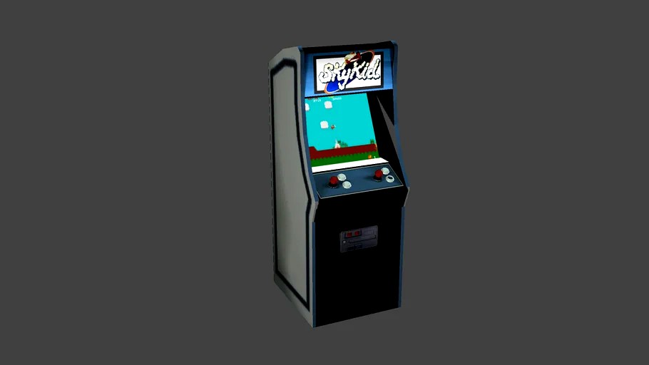 Sky Kid - Arcade Game Cabinet (1985)