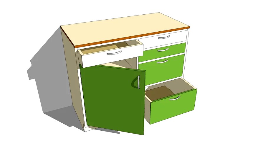 31 – Double Floor Cupboard Unit