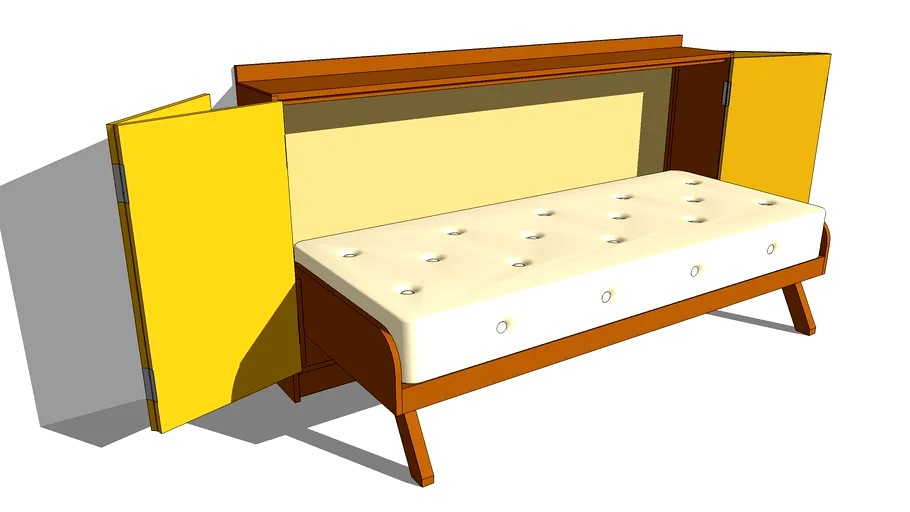 23 – Cabinet Bed