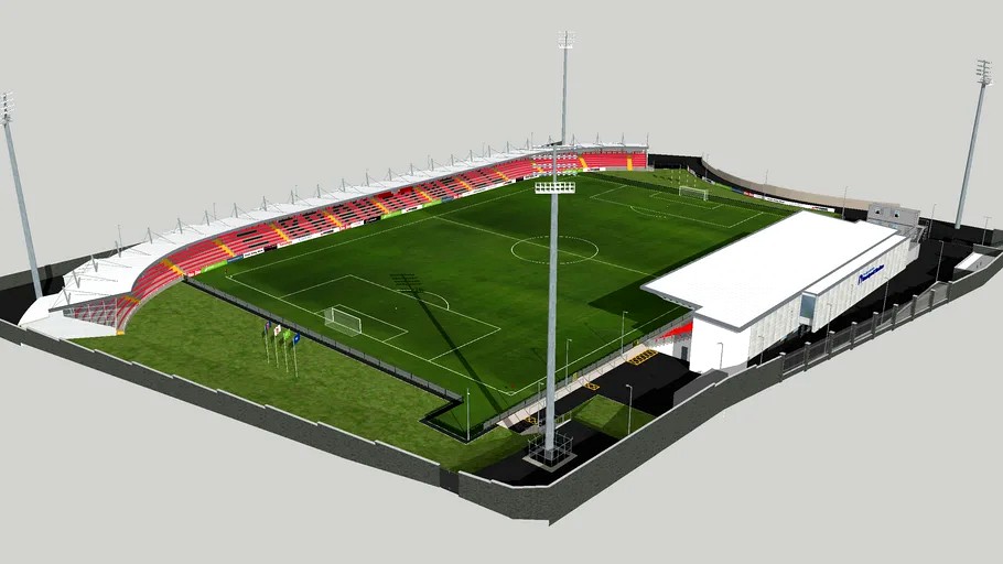 Ryan McBride Brandywell (Detailed) - Derry City FC Stadium