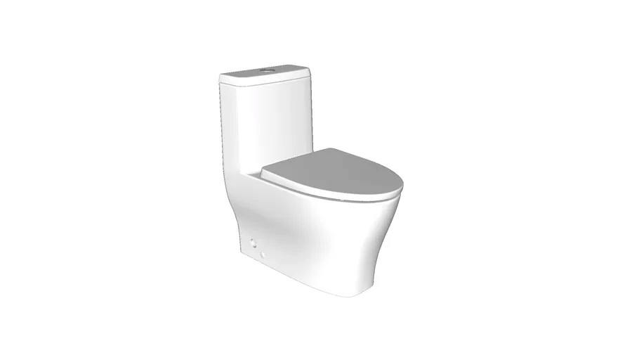 K-23188 Reach(TM) Curv One-piece compact elongated dual-flush toilet with skirted trapway