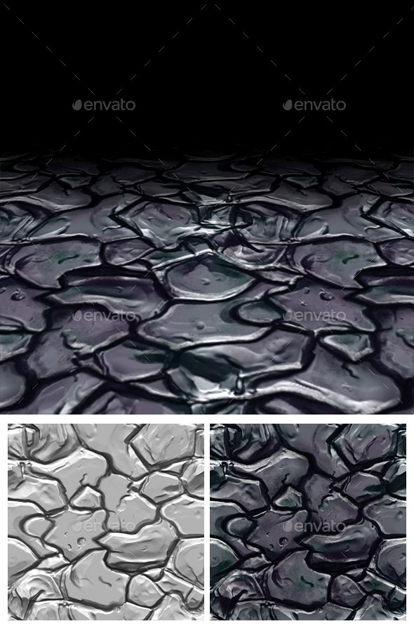 Stone Floor Tile V4