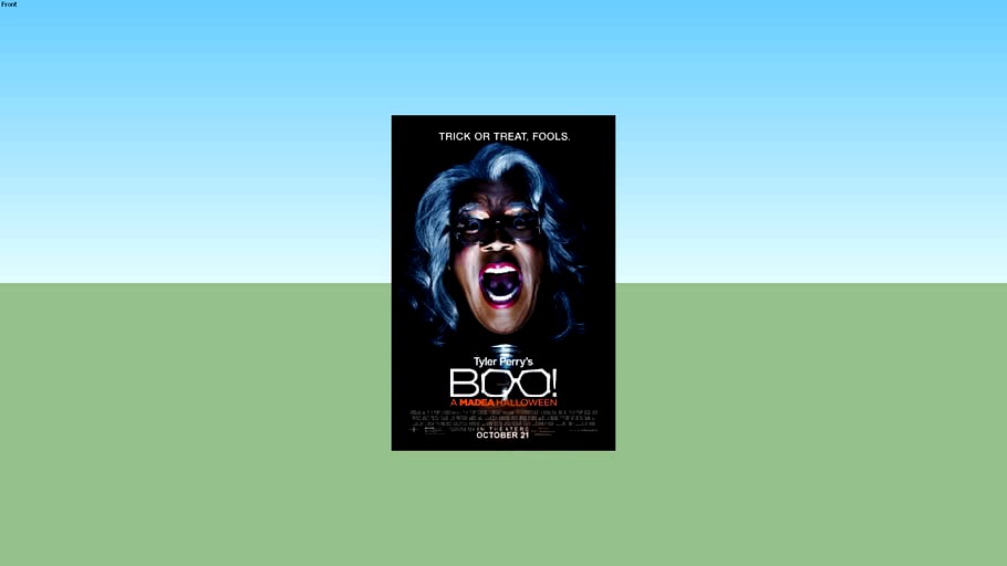 Boo! A Madea Halloween - Final One Sheet Movie Poster 27X40 Double Sided (unframed)