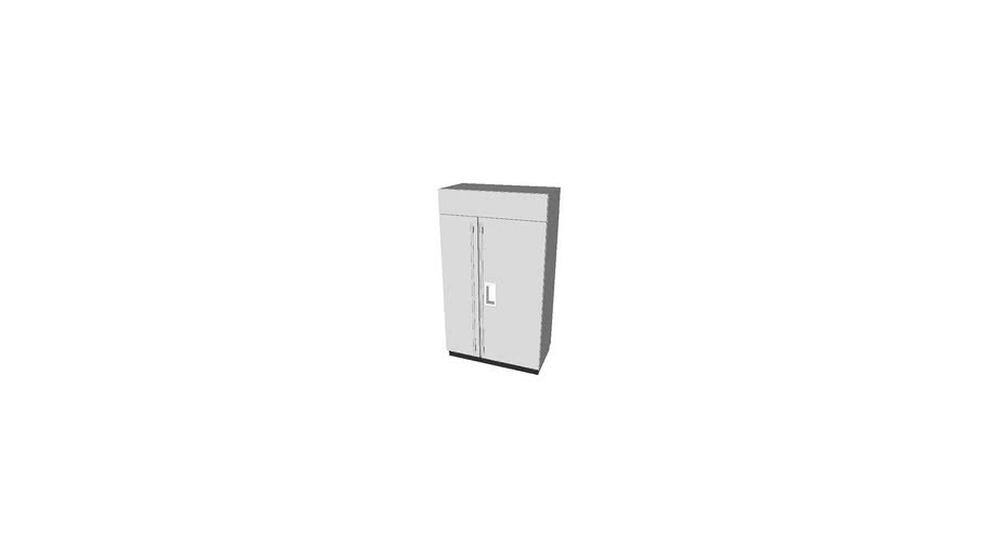 Sub-Zero BI-48SD/O 48' Built-In Side-by-Side Refrigerator/Freezer with External Dispenser - Panel Ready