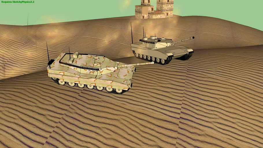 Desert Tank Sketchyphysics]