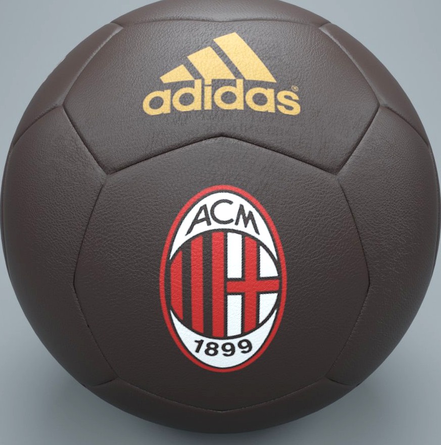 Ac Milan Football Brown3d model