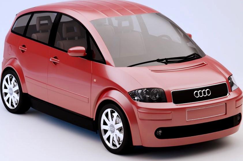 Audi A23d model