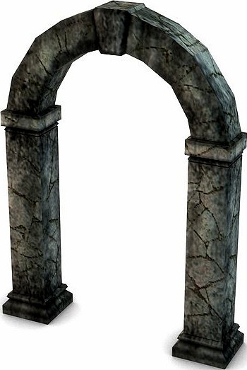 Stone Portal3d model