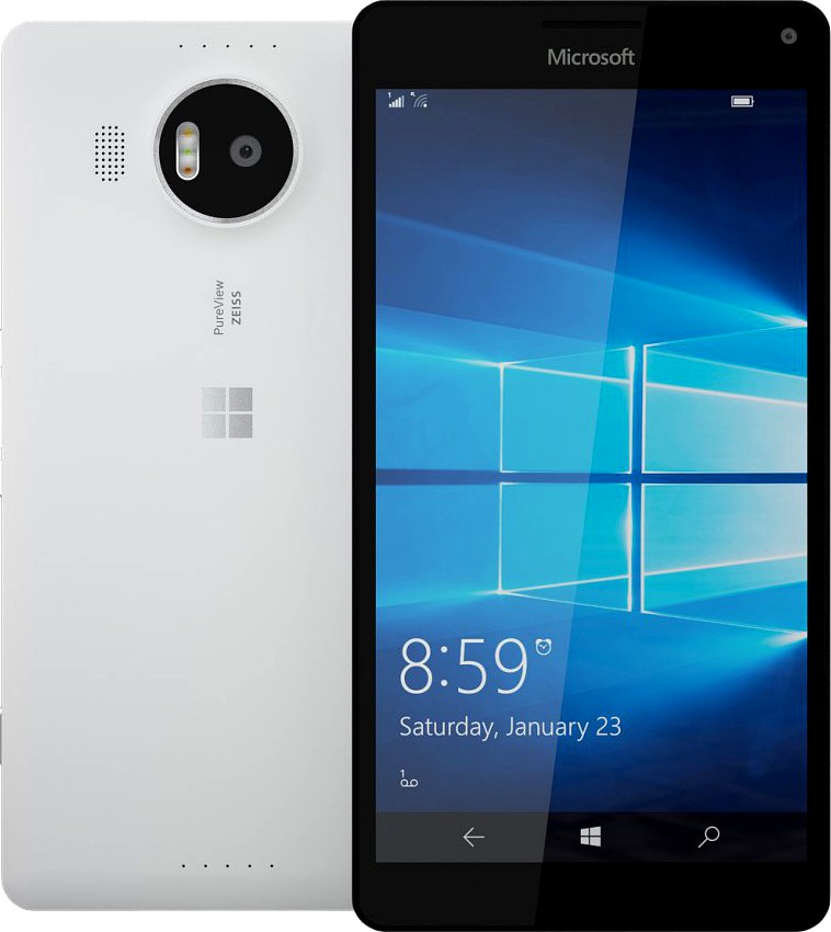 Microsoft Lumia 950 XL White3d model