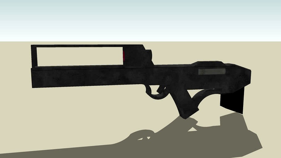 Enemy Weapon: Hammershot plasma rifle