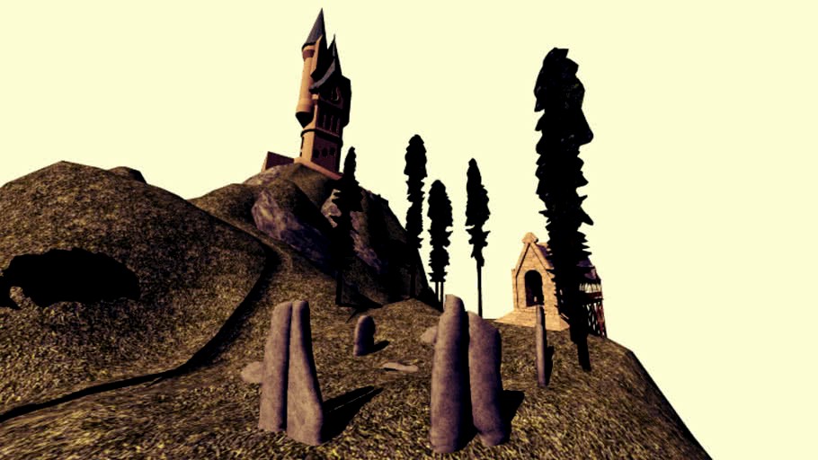 Hogwarts - Stone circle / Owlery