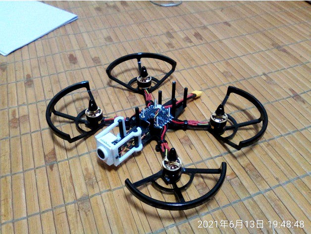 turbowing cyclops 3 holder for johnny 3 inch fpv frame by jeremywang0412