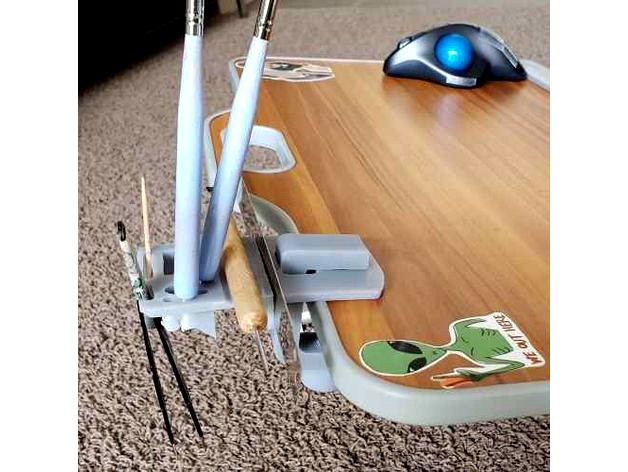 Lap Desk Hobby Tool Holder by calusari