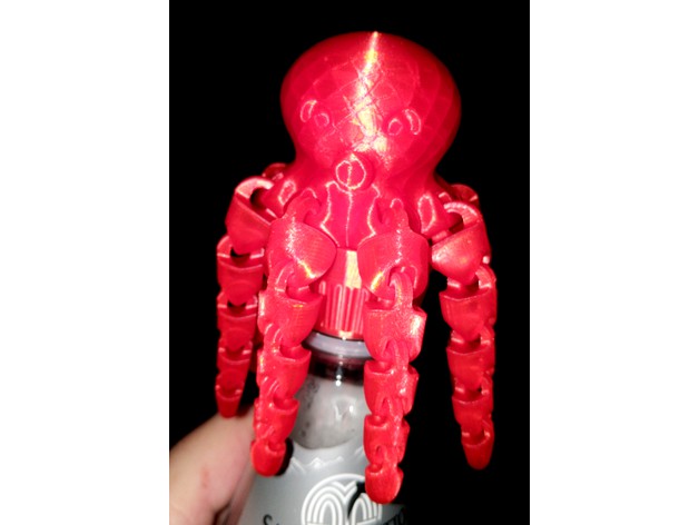 Octopus Bottle Topper by jonsnowd3n