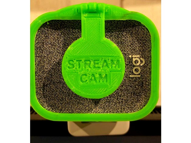 Logitech Streamcam Privacy Cover by iwipeout