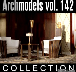 Archmodels vol. 142 (Evermotion 3D Models) - Modern Executive Office / Lounge Furniture &amp; Decorations