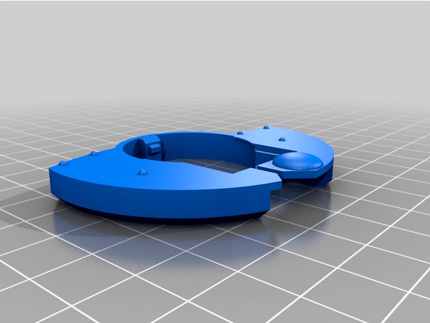 a part of WHEELUP Bicycle blade lock by MobileHackerz