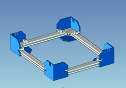 Elbow Corner Jig for Assembly Alumunium Extrusion
