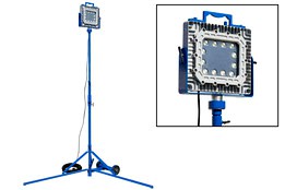 150W EXP LED Light - 21,000 Lm - Tripod - Quick Change Mount - C1D1 - 100' 16/3 SOOW - GEN Plug