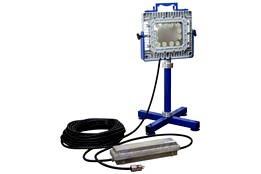 150W EXP LED Light - 21,000 Lm - 3ft Stand - Quick Change Mount - C1D1 - 100' 12/3 SOOW - EXP Plug