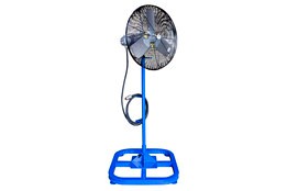 24" Electric Explosion Proof Fan on Stand - 7980 CFM - Pedestal Mount - 15' 10/3 SOOW Cord - C1D1