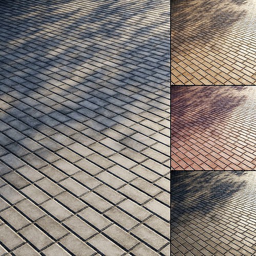 Concrete paving slabs Type