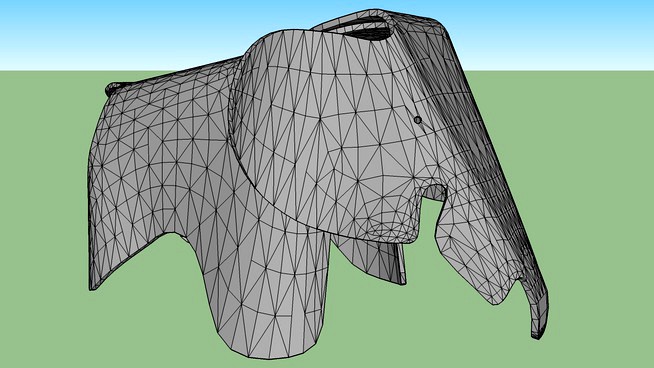 Elephant, eames by Own Design Rendering