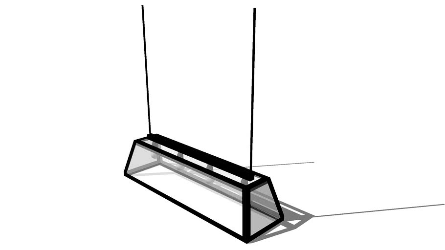 Usine Rectangle, la suspension Maisons du monde. Rèf. 117.265 Prix: 249