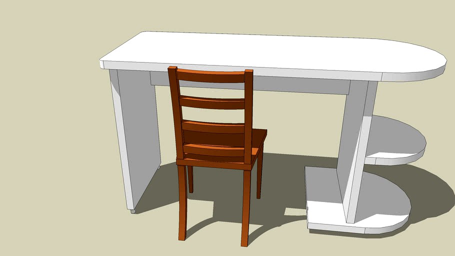 Desk And Chair